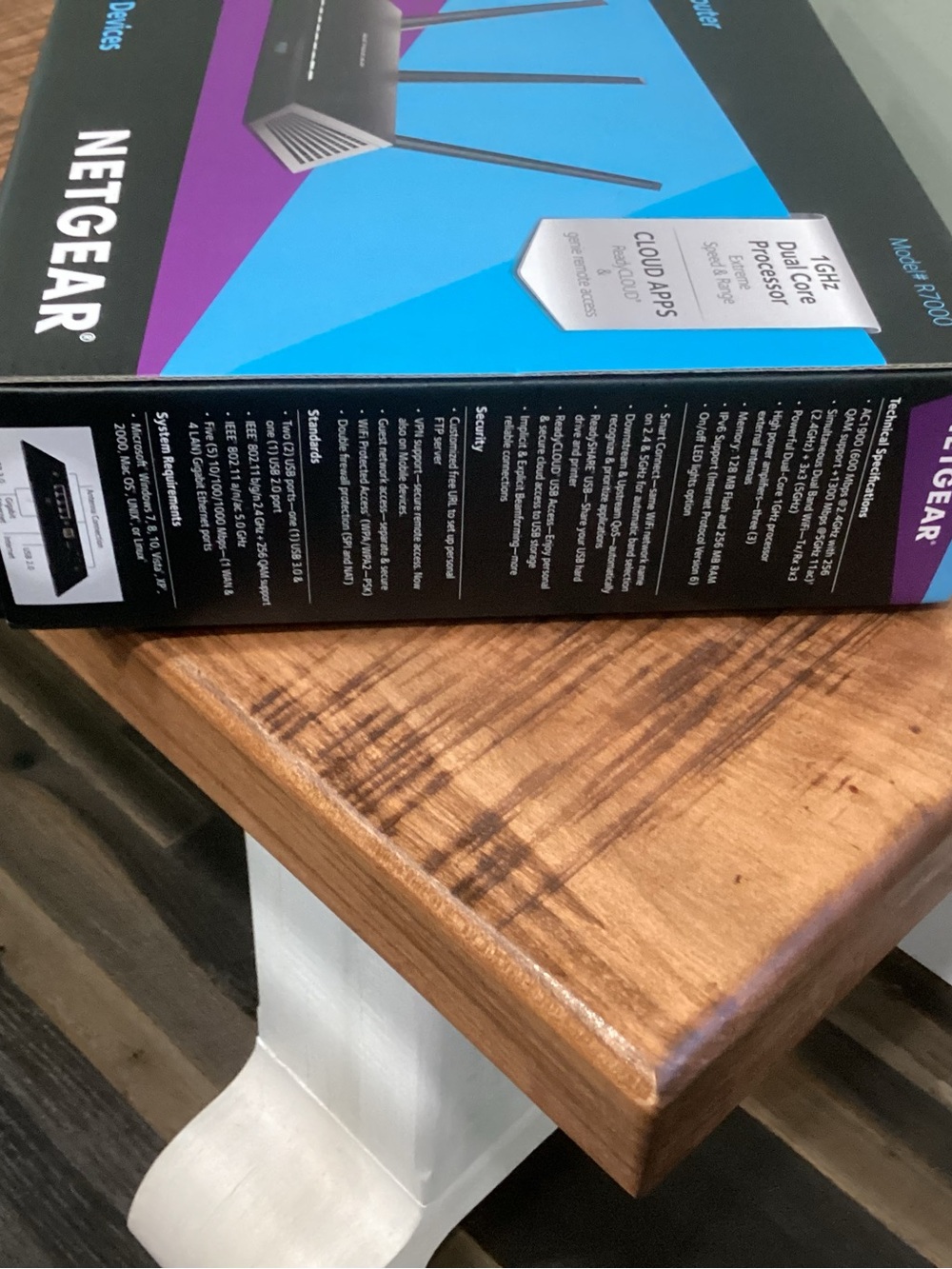 NETGEAR Nighthawk Router - AC 1900 Smart Wi-Fi Router - Picture 7 of 10